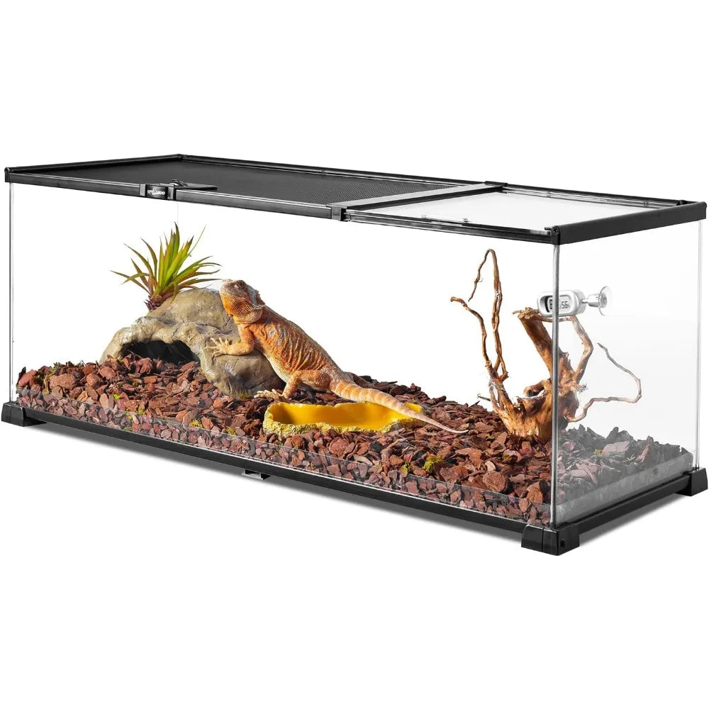 20 Gallon Reptile Glass Terrarium