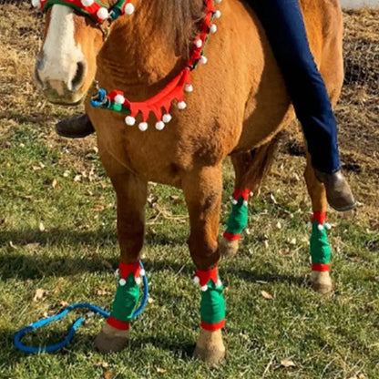Christmas Horse Leg Wraps