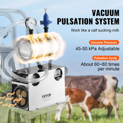 Automatic Pulsation Vacuum Milker