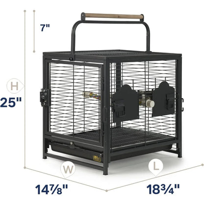 Traveling Bird Cage With Handle
